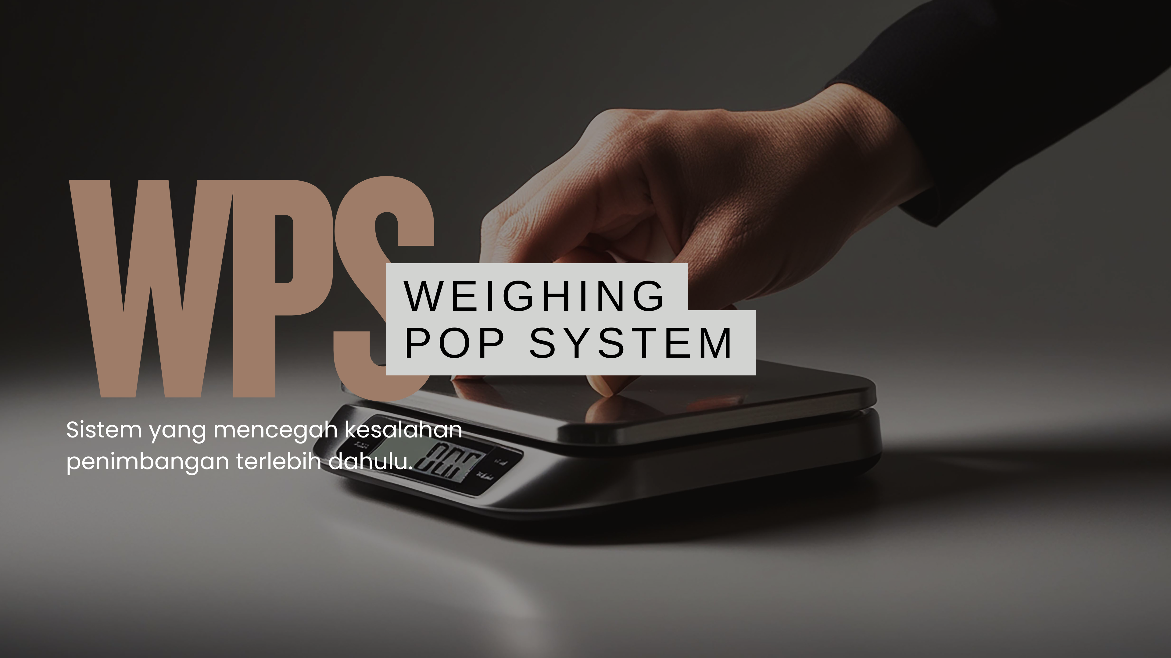 Weighing Pop System